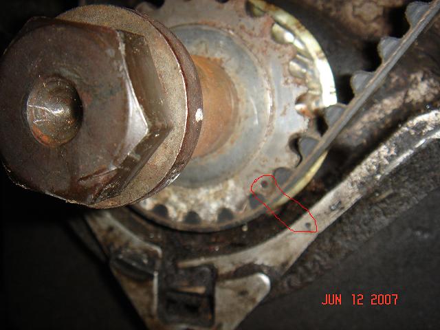Nissan vg33 timing belt #6